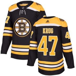 Youth Torey Krug Boston Bruins Adidas Home Jersey - Authentic Black