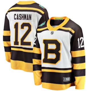 Youth Wayne Cashman Boston Bruins Fanatics Branded 2019 Winter Classic Jersey - Breakaway White
