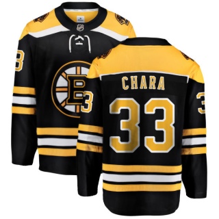 Youth Zdeno Chara Boston Bruins Fanatics Branded Home Jersey - Breakaway Black